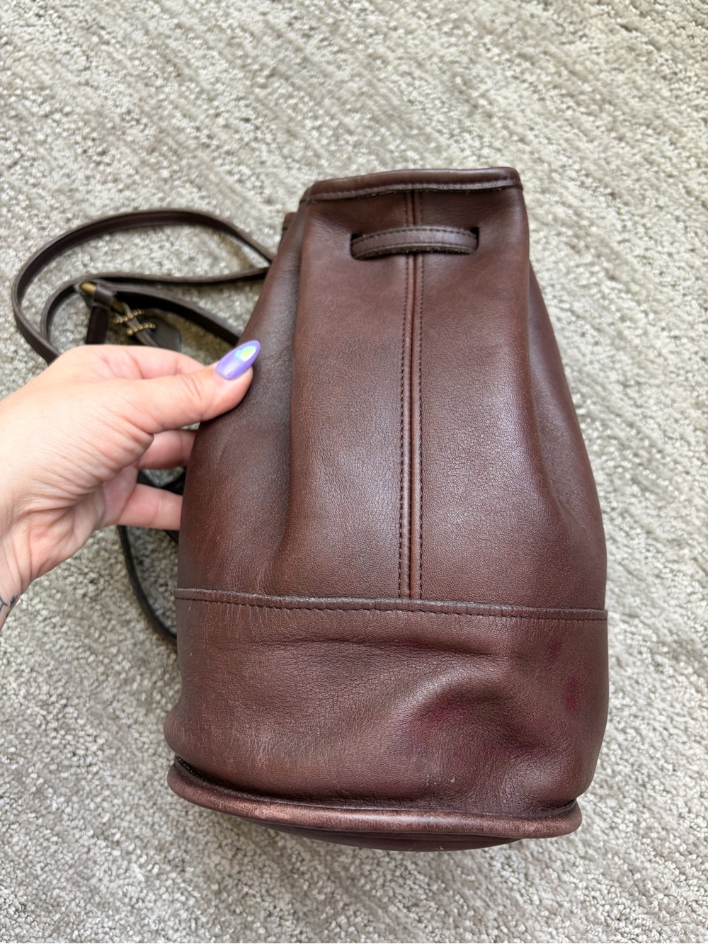 Coach Vintage Small Bixby Sling in Mahogany (9984) - Picture 3 of 11